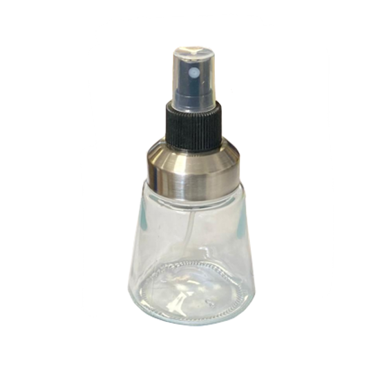 Clear Glass Kitchen Vinegar Spray Bottle 125ml