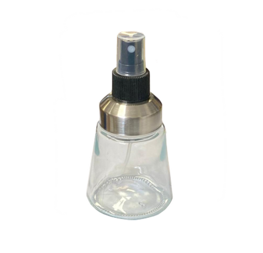 Clear Glass Kitchen Vinegar Spray Bottle 125ml