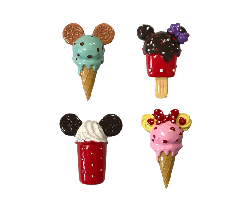 DisneyInspired Fridge Magnet Ice Cream Cute Mouse Ears Design