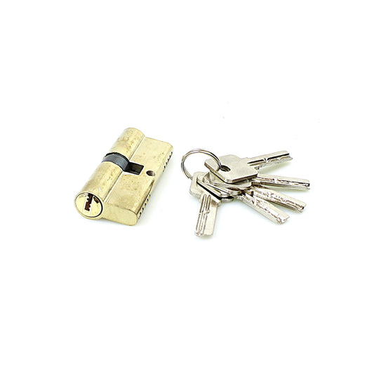 HeavyDuty 70mm Gold Metal Padlock with 4 Keys for DIY Projects