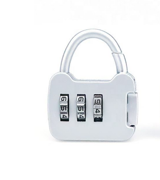 Durable Metal Number Combination Padlock with Assorted Colors