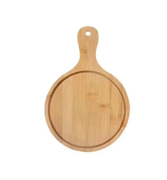 Premium Wooden Pizza Plate Chopping Board Medium Size