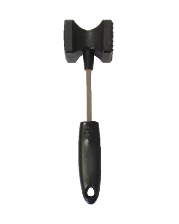 Durable Plastic TwoSided Meat Tenderiser Hammer 25 cm