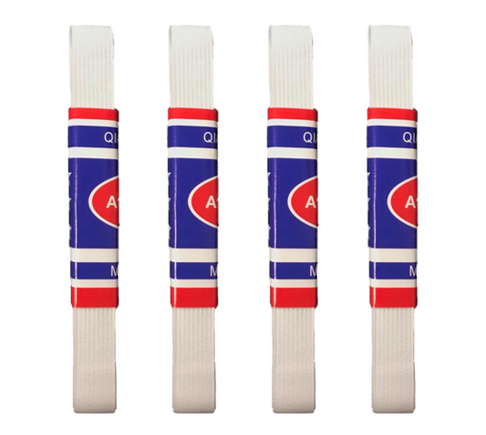 HighQuality White Sewing Elastic Bands Pack of 4