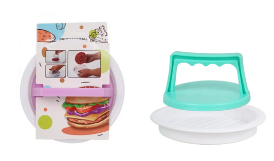 Premium 13 cm Plastic Meat Burger Patty Press