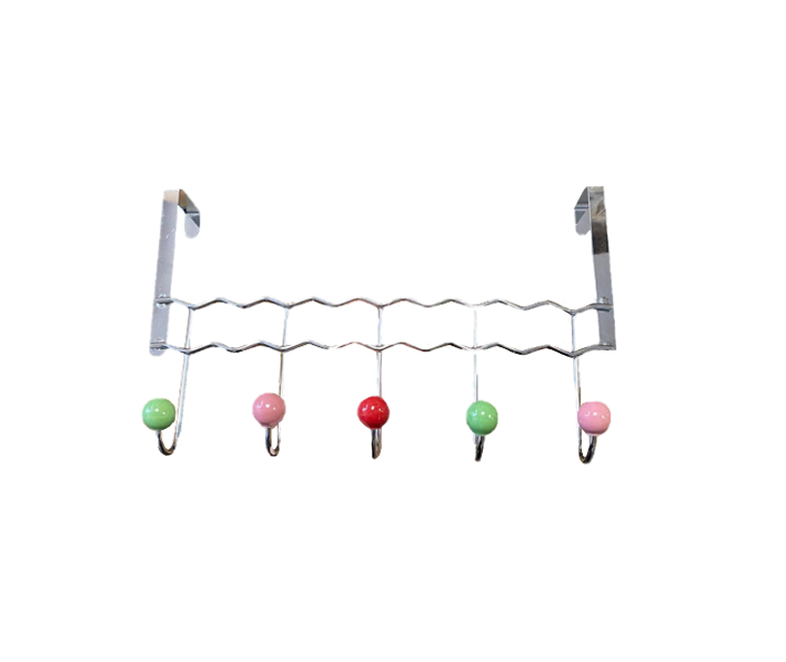 Modern Metal Coat Hook Door Hanger Rack 40 x 25 cm