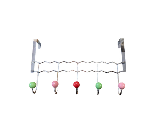 Modern Metal Coat Hook Door Hanger Rack 40 x 25 cm