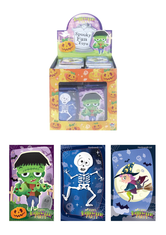Halloween Mini Notebooks Set of 3 Assorted Designs