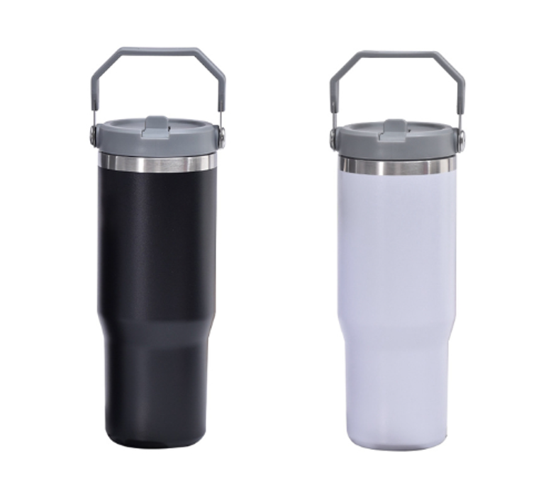 Insulated Steel Vacuum Water Flask Tumbler 900ml Assorted Colors