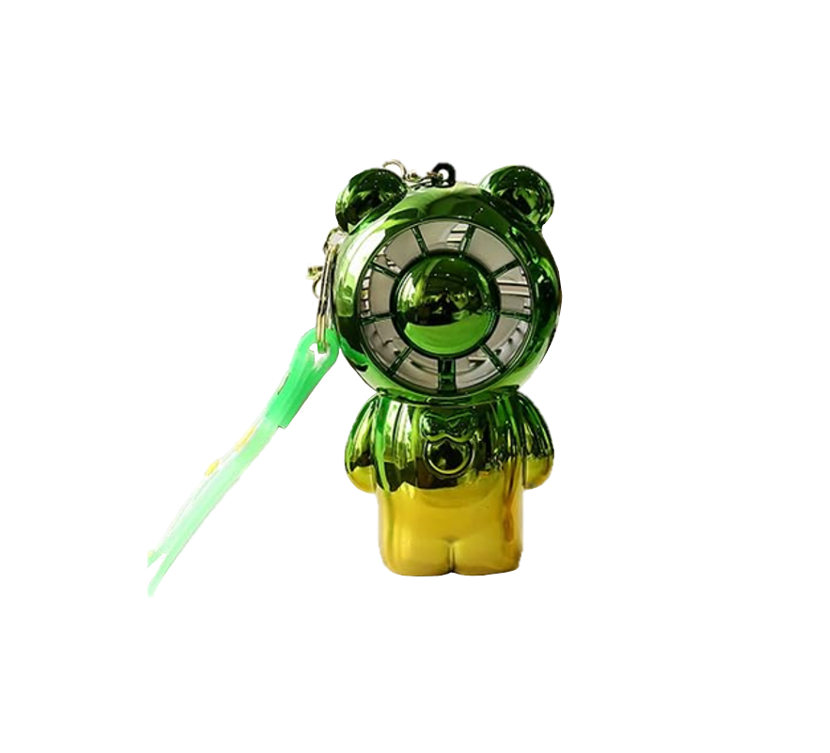 Cute Mini Electric Hand Fan Bear USB Rechargeable