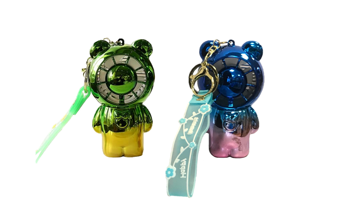 Cute Mini Electric Hand Fan Bear USB Rechargeable