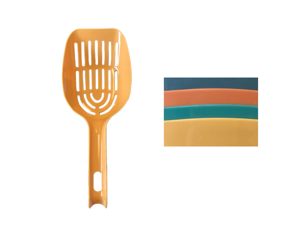Durable Pet Cat Litter Box Scoop Assorted Colours