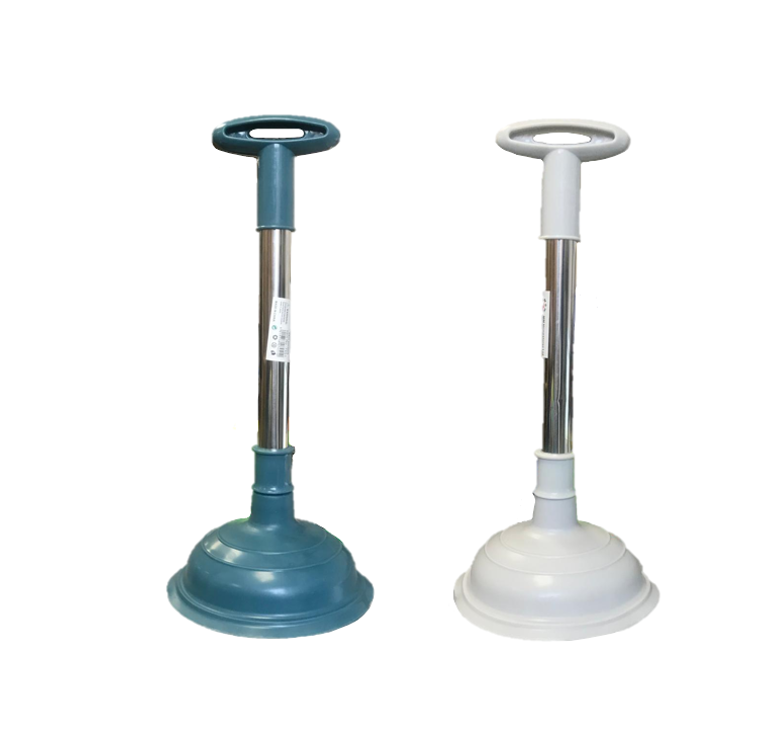 Durable Metal Toilet Plunger 29 cm Assorted Colors