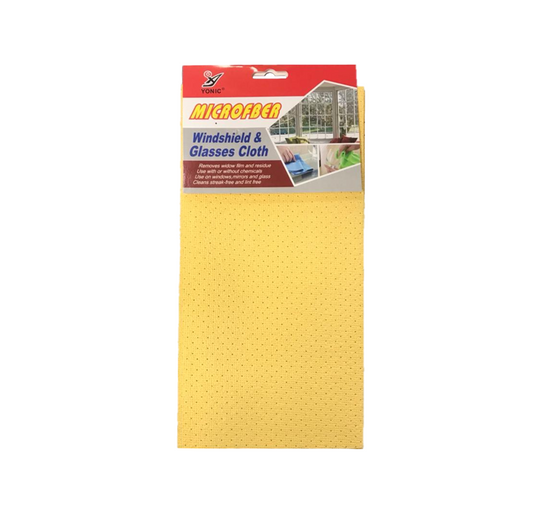 Premium Microfibre Cleaning Cloth for Windshields Glasses 30x30 cm