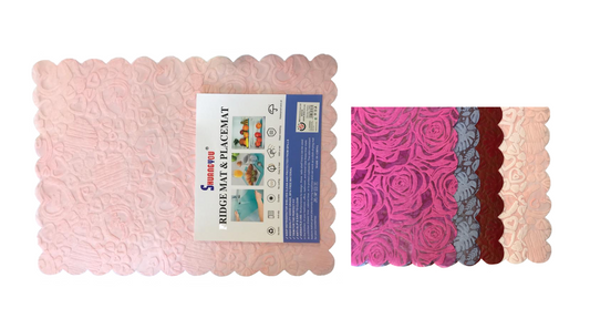 Table Placemat Fridge Liner Set 30x42 cm Pack of 6