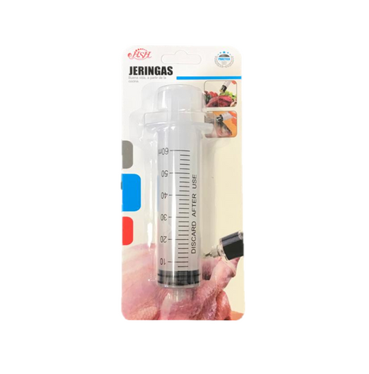 Premium Plastic Cooking Syringe 60ml Capacity