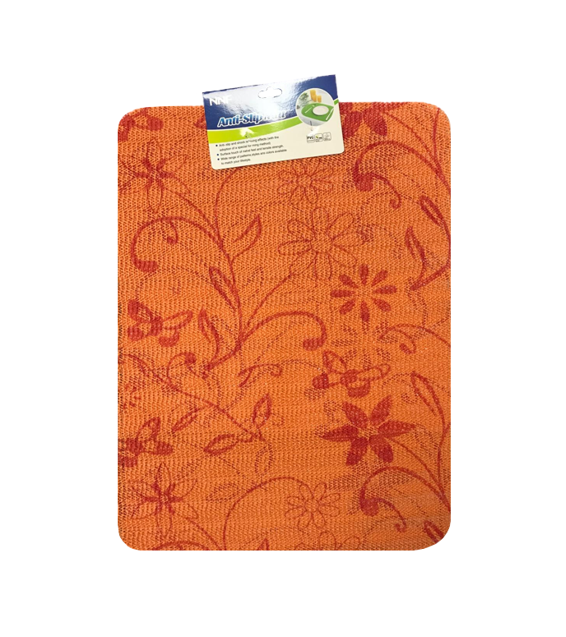 Floral Print PVC NonSlip Placemats Pack of 2 30x40 cm