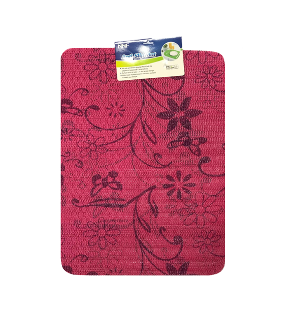 Floral Print PVC NonSlip Placemats Pack of 2 30x40 cm