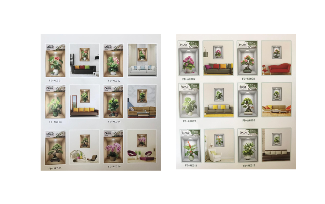 Elevate Your Space with 3D Flower Vase Wall Stickers