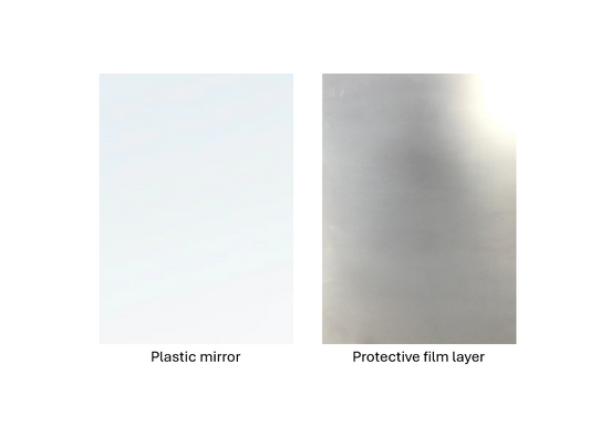 Decorative Large Plastic Mirror Sticker 30 x 40 cm