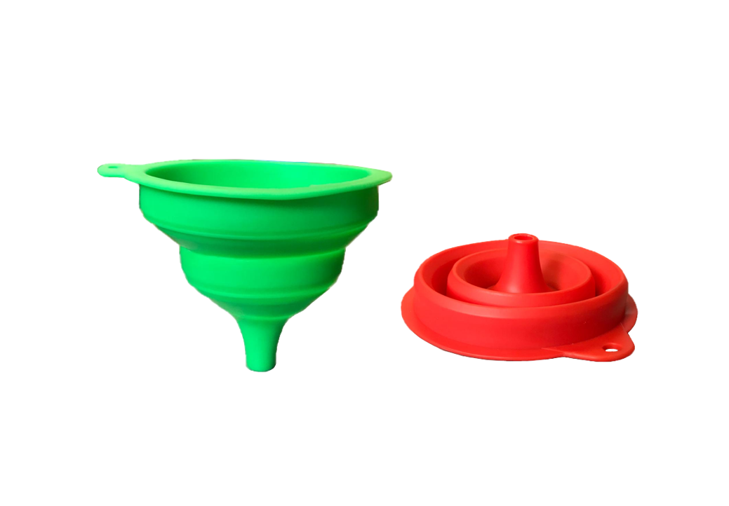 Collapsible Silicone Funnel 97 x 107 cm Assorted Colors