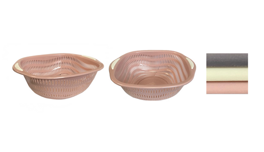 Durable Plastic Strainer Drainer Colander Basket 30 x 11 cm