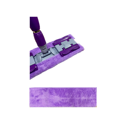 Extendable Microfibre Flat Floor Mop with Extra Refill Pad