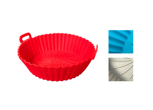 Silicone Air Fryer Paper Liner with Handles Round 16 cm
