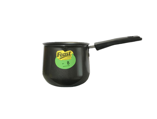 Compact Small TeaCoffeeMilk Pot Pan with Handle Size No 8