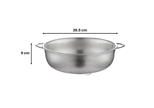 Stainless Steel Kitchen Strainer Colander 285 cm Diameter