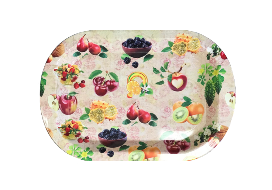 Elegant Printed Plastic Serving Tray 415 x 28 cm