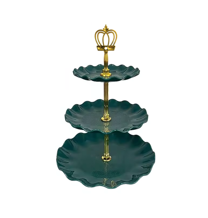 Elegant 3 Tiered Patisserie Afternoon Tea Cake Stand 35 cm