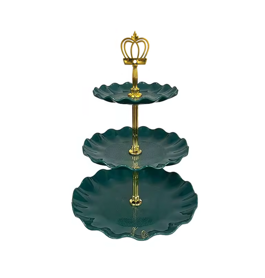 Elegant 3 Tiered Patisserie Afternoon Tea Cake Stand 35 cm
