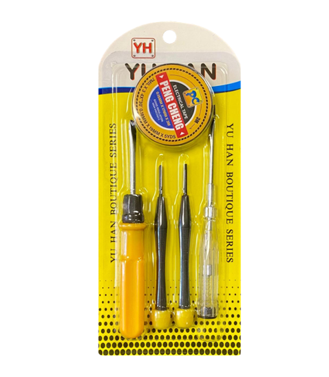 Comprehensive DIY Tools Set with Electrical Tester