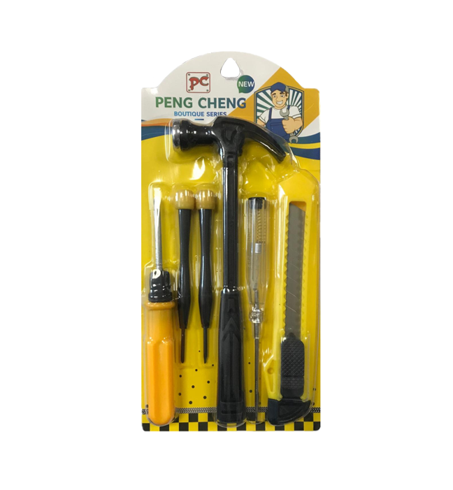 DIY Tools Set Hammer Stanley Knife Screwdrivers