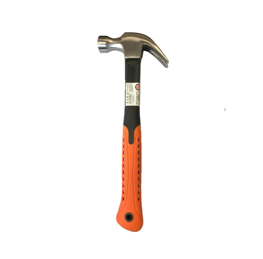 Durable Steel Claw Hammer with Comfort Grip Handle 325 cm