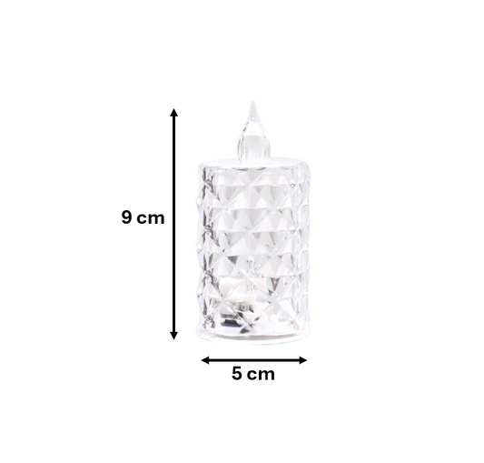 BatteryOperated LED Candle Lamp 9 x 5 cm