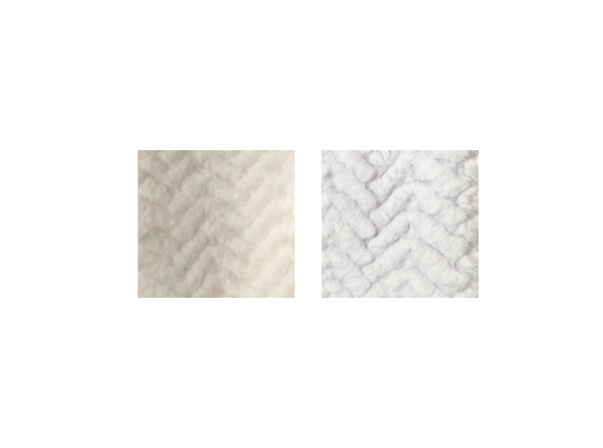 Cozy Indoor Fuzzy House Slippers Chevron Design Assorted Sizes Colors