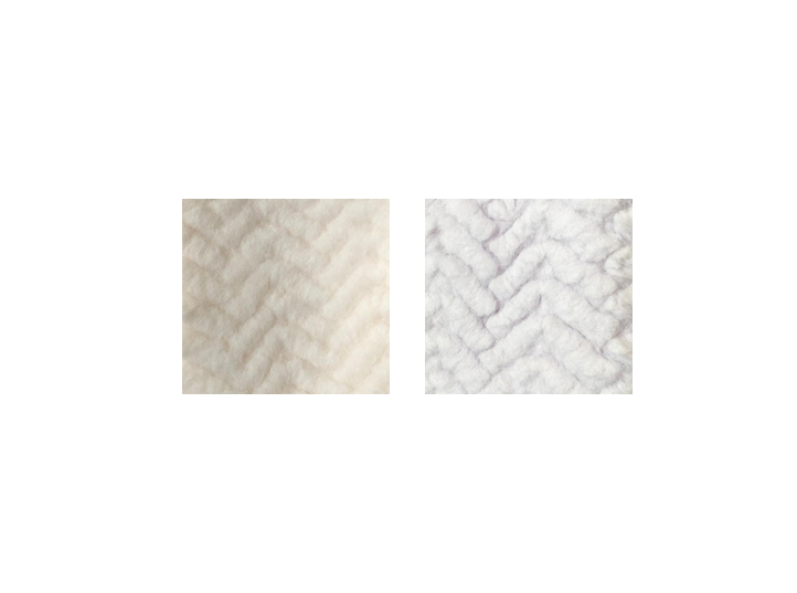 Cozy Indoor Fuzzy House Slippers Chevron Design Assorted Sizes Colors