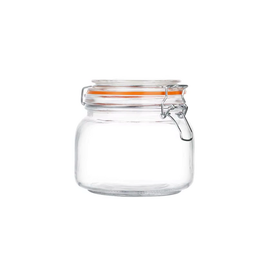Glass Food Jam Storage Jar Container 115 x 11 cm