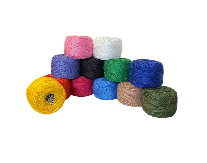 20g Arts Craft Sewing Thread Twine Ball Assorted Colours