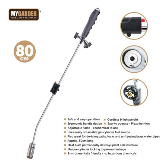 EcoFriendly Garden Weed Burner Efficient Weed Removal Tool