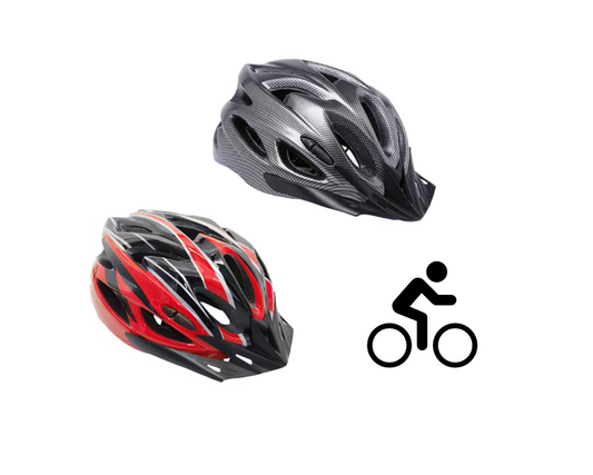 Adult Bike Bicycle Helmet with Chin Strap Assorted Colors