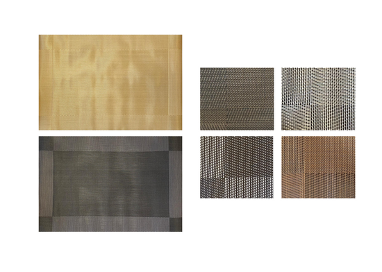 Assorted PVC Woven Plastic Dining Placemat 30x40cm