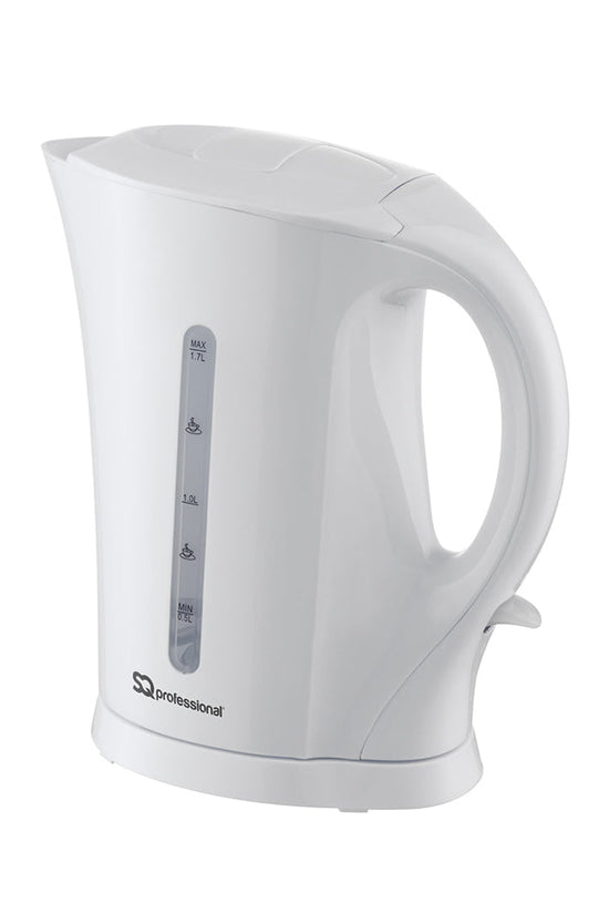 SQ Professional Aquen 17L White Plastic Kettle HighPowered Stylish