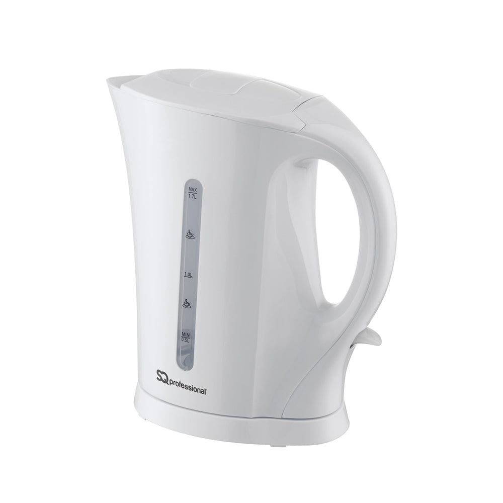 SQ Professional Aquen 17L White Plastic Kettle HighPowered Stylish
