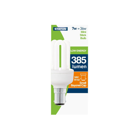 Status Mini Stick Bulb Low Energy Efficient Lighting Solution