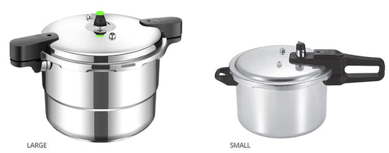 SQ Professional 16L Aluminium Pressure Cooker with Four Safety Valves