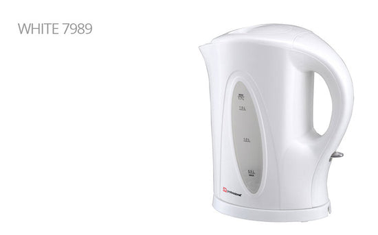 SQ Professional Aquen 17L White Plastic Kettle HighPowered Stylish