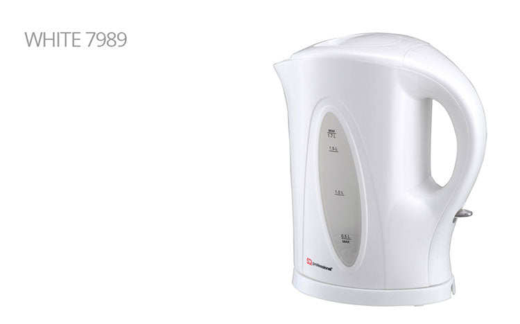 SQ Professional Aquen 17L White Plastic Kettle HighPowered Stylish